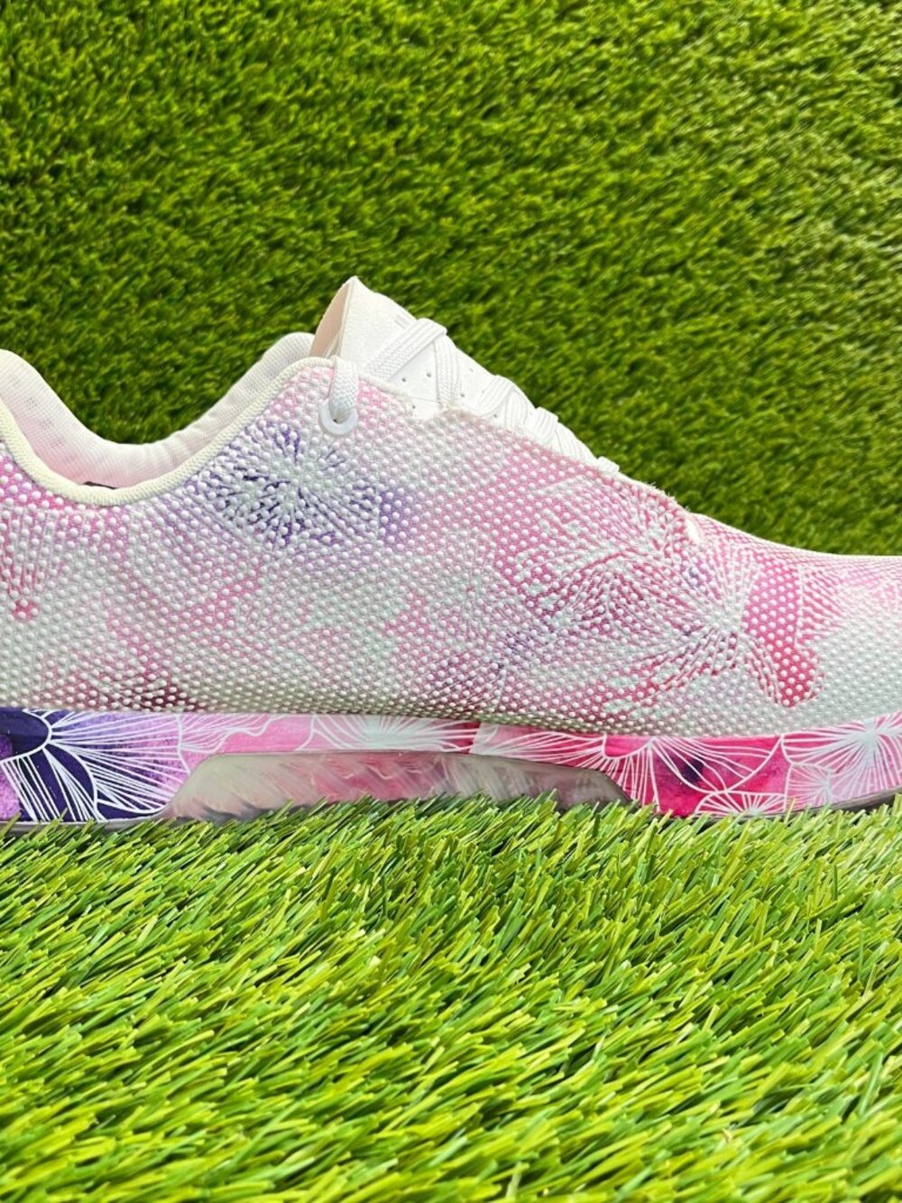 Nobull Impact Trainer Mens Size 16 Pink White Athletic Running Shoes Sneakers - Picture 4 of 10